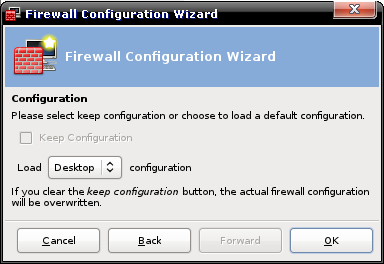 Firewall Wizard : configuration base?
