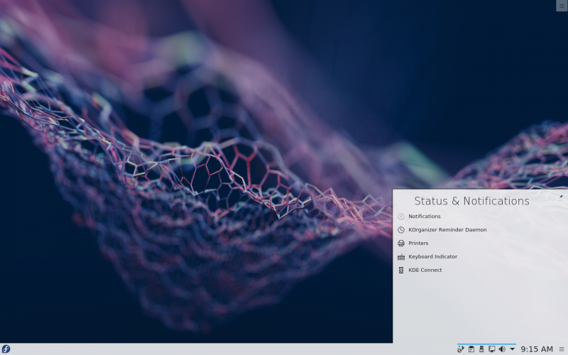 File:KDE fedora29 Info panel.png