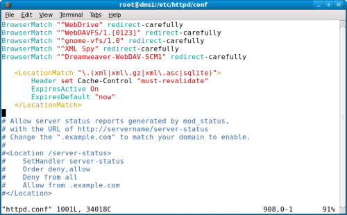 Metadata handling