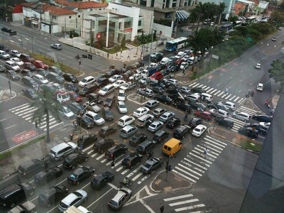 Traffic in Sao Paulo